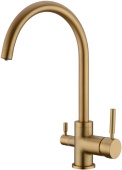 Фото товара: Emar ECB-3007 PVD Golden, смеситель, золото