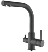 Фото товара: Paulmark ESSEN, смеситель, гранит, графит