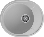 Фото товара: GranFest URBAN GF-UR-857L, мойка, гранит, серый