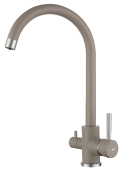 Фото товара: GranFest GF-Z-5420, смеситель, гранит, песочный