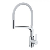 Фото товара: Omoikiri Sinto 2 Plus-SB-C-WH, смеситель, хром/белый