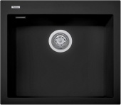 Фото товара: Rivelato ZENO ZN-6051 nero profondo, мойка, керамика, черный