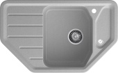 Фото товара: GranFest CORNER GF-C-800 E, мойка, мрамор, серый