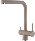 Фото товара: ALVEUS AQUILA G55 BEIGE, смеситель, гранит, бежевый