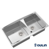 Фото товара: Oulin OL-S8203, мойка, нержавеющая сталь сатин