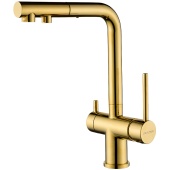 Фото товара: Paulmark SERPENTINE, смеситель, золото