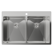 Фото товара: Rivelato RINOX 7450 2В INOX, мойка, нержавеющая сталь