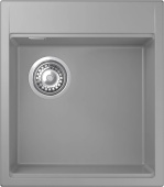 Фото товара: Rivelato TESORO TR-455-L grigio metallizz, мойка, гранит, серый металлик