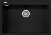 Фото товара: Rivelato ZENO ZN-7650 nero profondo, мойка, керамика, черный