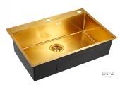 Фото товара: Emar EMB-125A PVD Nano Golden, мойка, золото