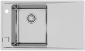 Фото товара: ALVEUS STRICTO 10L new KMB, мойка, нержавеющая сталь, левая (в комплекте с сифоном 1148858)