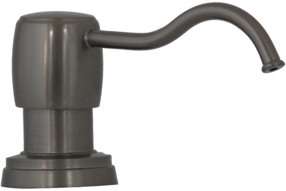 Фото товара: Seaman SSA-040 Gun Light (PVD, satin} дозатор для жидкого мыла, оружейная сталь светлая