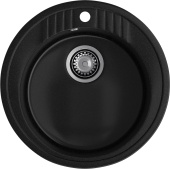 Фото товара: GranFest RONDO GF-R-520, мойка, мрамор, черный