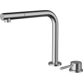 Фото товара: Omoikiri Nara 2 Plus-S-BN, смеситель, нержавеющая сталь