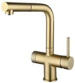 Фото товара: Emar EC-7026 Matt Gold, смеситель, матовое золото