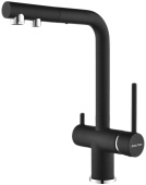 Фото товара: Paulmark SERPENTINE, смеситель, гранит, черный