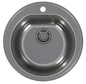 Фото товара: ALVEUS FORM MONARCH 30 ANTHRACITE-90, мойка, нерж.сталь, антрацит (в компл. с выпуском без сифона)