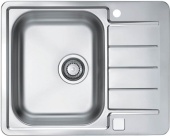 Фото товара: ALVEUS LINE MAX 110 SAT-90, мойка, нержавеющая сталь (в комплекте с сифоном 1127251)