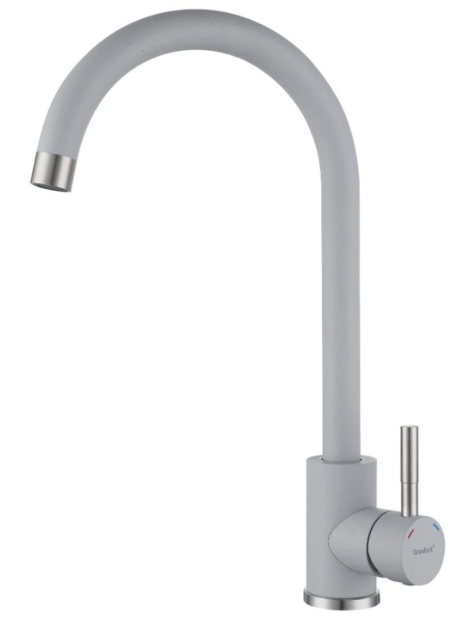 Фото товара: GranFest GF-Z-5410, смеситель, гранит, серый