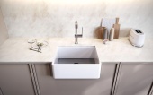 Фото товара: ALVEUS NEOCERAMIC, мойка, нержавеющая сталь, белый