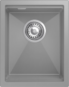 Фото товара: Rivelato LINO LN-354 grigio metallizz, мойка, гранит, серый металлик