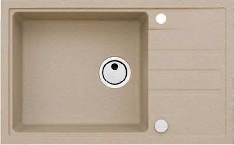 Фото товара: ALVEUS INTERMEZZO 130 GRANITAL BEIGE - G55, мойка, гранит, бежевый (в комплекте с сифоном 1117292)