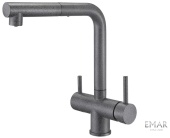 Фото товара: Emar 7017.7, смеситель, гранит, антрацит