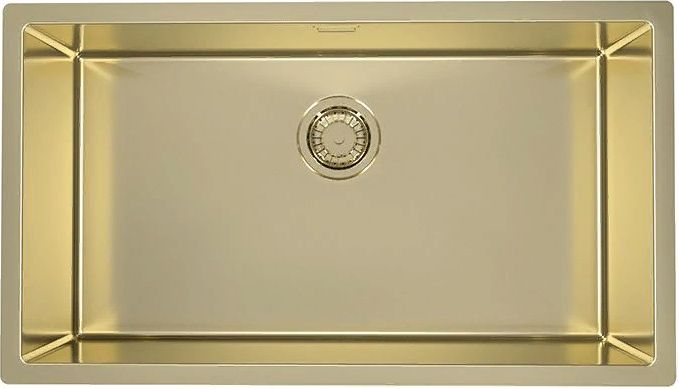 Фото товара: ALVEUS QUADRIX MONARCH 60 GOLD, мойка, нержавеющая сталь, золото