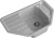 GranFest CORNER GF-C-800 E, мойка, мрамор, серый Детальное фото товара: GranFest CORNER GF-C-800 E, мойка, мрамор, серый