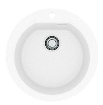 Детальное фото товара: ALVEUS GRANITAL CADIT 100 G11 ARCTIC FI 520, мойка, гранит, арктика ( в комплекте с сифоном 1145083)