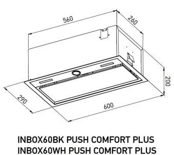 Детальное фото товара: MEFERI INBOX60WH PUSH COMFORT PLUS