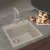 Rivelato TESORO TR-455-L topazio, мойка, гранит, топаз Детальное фото товара: Rivelato TESORO TR-455-L topazio, мойка, гранит, топаз