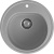 GranFest RONDO GF-R-510, мойка, мрамор, серый Детальное фото товара: GranFest RONDO GF-R-510, мойка, мрамор, серый