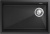 Rivelato LINO LN-654-R nero, мойка, гранит, черный Детальное фото товара: Rivelato LINO LN-654-R nero, мойка, гранит, черный