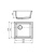 Ewigstein EW-4540, мойка, гранит, черный Детальное фото товара: Ewigstein EW-4540, мойка, гранит, черный