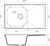 GranFest UNIQUE GF-U-840L, мойка, мрамор, терракот Детальное фото товара: GranFest UNIQUE GF-U-840L, мойка, мрамор, терракот
