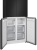 Детальное фото товара: MEFERI MFR70BK TOTAL NO FROST CROSS DOOR ULTRA