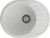 GranFest RONDO GF-R-580 L, мойка, мрамор, иней Детальное фото товара: GranFest RONDO GF-R-580 L, мойка, мрамор, иней