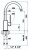 Rivelato ORTA 9021200 cromo, смеситель, хром Детальное фото товара: Rivelato ORTA 9021200 cromo, смеситель, хром