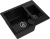 GranFest QUADRO GF-Q-610 K, мойка, мрамор, черный Детальное фото товара: GranFest QUADRO GF-Q-610 K, мойка, мрамор, черный