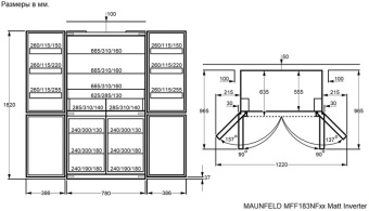 Детальное фото товара: Maunfeld MFF183NFWE Matt Inverter