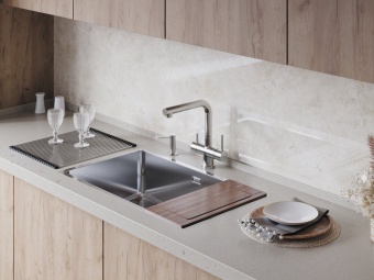 Детальное фото товара: Omoikiri Разделочная доска CB-05-Wood-M