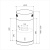 LEX TUBO ISOLA 350 INOX Детальное фото товара: LEX TUBO ISOLA 350 INOX