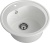 GranFest RONDO GF-R-510, мойка, мрамор, иней Детальное фото товара: GranFest RONDO GF-R-510, мойка, мрамор, иней