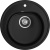 GranFest RONDO GF-R-510, мойка, мрамор, черный Детальное фото товара: GranFest RONDO GF-R-510, мойка, мрамор, черный
