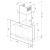 Krona DOMENIKA 600 BLACK/INOX S Детальное фото товара: Krona DOMENIKA 600 BLACK/INOX S