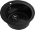 GranFest RONDO GF-R-520, мойка, мрамор, черный Детальное фото товара: GranFest RONDO GF-R-520, мойка, мрамор, черный
