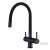 Emar EC-3015 Black, смеситель, черный Детальное фото товара: Emar EC-3015 Black, смеситель, черный
