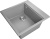 Rivelato TESORO TR-505-L grigio metallizz, мойка, гранит, серый металлик Детальное фото товара: Rivelato TESORO TR-505-L grigio metallizz, мойка, гранит, серый металлик