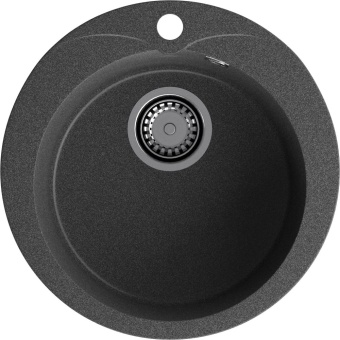 Детальное фото товара: GranFest RONDO GF-R-480, мойка, мрамор, графит